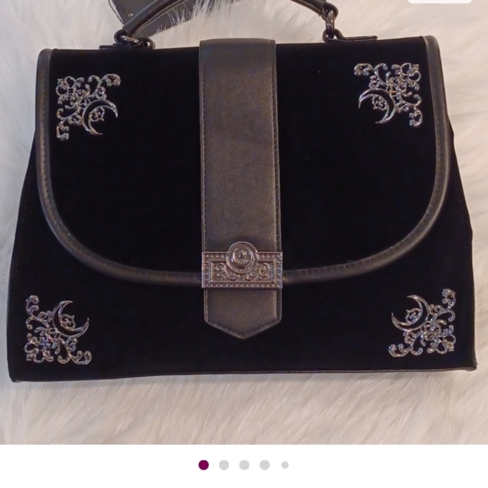 ISO: Killstar Moonlight Bag; Black Satchel with Silver Accents